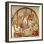 The Deposition, Detail from Fresco Cycle of Passion-Giacomo Carucci-Framed Giclee Print