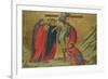 The Deposition (From the Basilica of Santa Croce, Florenc), C. 1324-1325-Ugolino Di Nerio-Framed Giclee Print