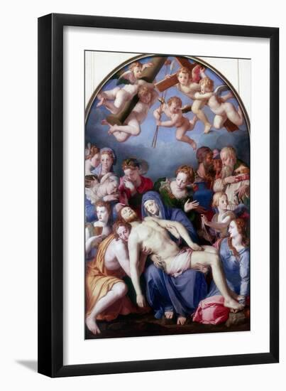 The Deposition from the Cross, 1443-1445-Agnolo Bronzino-Framed Giclee Print