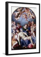 The Deposition from the Cross, 1443-1445-Agnolo Bronzino-Framed Giclee Print