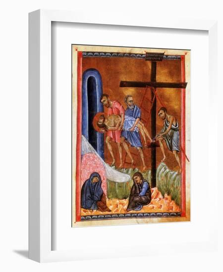 The Deposition from the Cross, C1268-T'oros Roslin-Framed Giclee Print