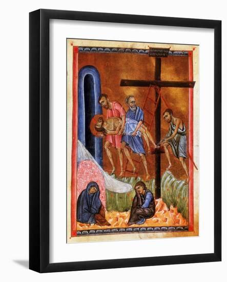 The Deposition from the Cross, C1268-T'oros Roslin-Framed Giclee Print