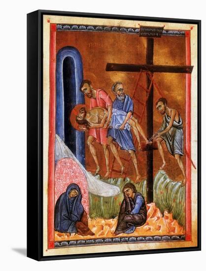 The Deposition from the Cross, C1268-T'oros Roslin-Framed Stretched Canvas