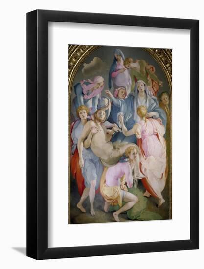 The Deposition of Christ by Jacopo Pontormo-null-Framed Photographic Print