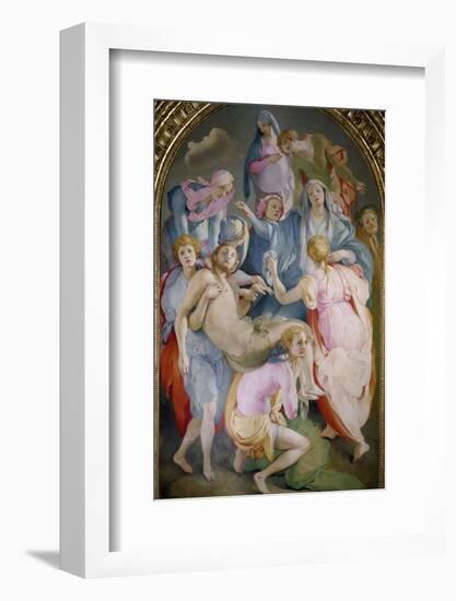 The Deposition of Christ by Jacopo Pontormo-null-Framed Photographic Print