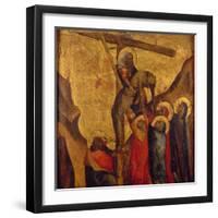 The Deposition of Christ from the Cross (Panel)-Arcangelo di Cola da Camerino-Framed Giclee Print