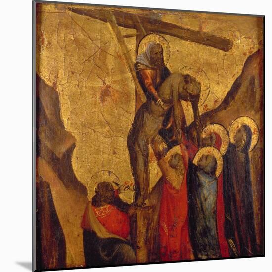 The Deposition of Christ from the Cross (Panel)-Arcangelo di Cola da Camerino-Mounted Giclee Print