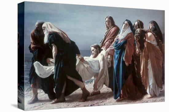 The Deposition of Christ-Antonio Ciseri-Stretched Canvas