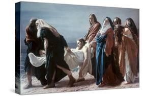 The Deposition of Christ-Antonio Ciseri-Stretched Canvas