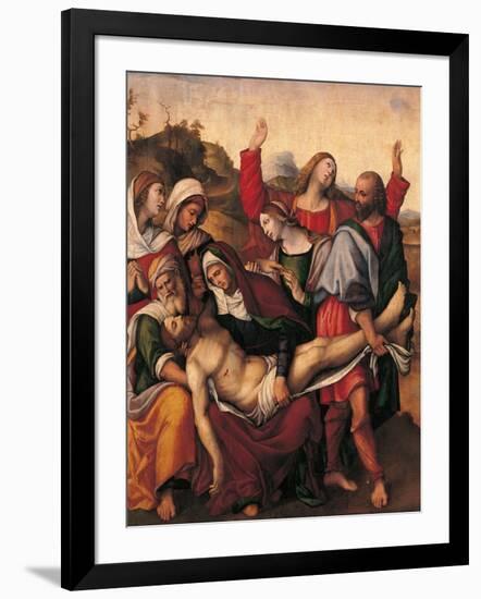 The Deposition-Girolamo Marchesi (Girolamo da Cotignola)-Framed Giclee Print