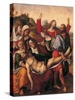 The Deposition-Girolamo Marchesi (Girolamo da Cotignola)-Stretched Canvas