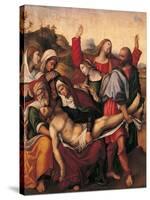 The Deposition-Girolamo Marchesi (Girolamo da Cotignola)-Stretched Canvas