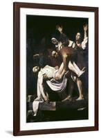 The Deposition-Caravaggio-Framed Giclee Print