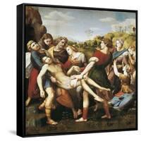 The Deposition-Raphael-Framed Stretched Canvas