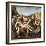 The Deposition-Raphael-Framed Art Print