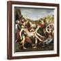 The Deposition-Raphael-Framed Art Print