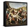The Deposition-Raphael-Framed Stretched Canvas