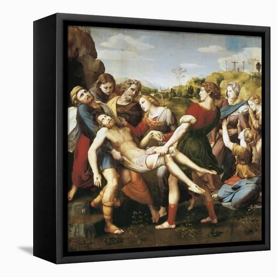 The Deposition-Raphael-Framed Stretched Canvas