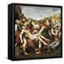 The Deposition-Raphael-Framed Stretched Canvas