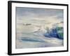 'The Depot Party Amongst Crevasses', c1908, (1909)-George Marston-Framed Giclee Print