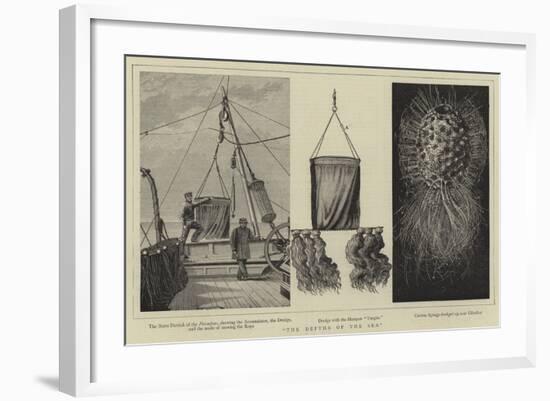 The Depths of the Sea-null-Framed Giclee Print