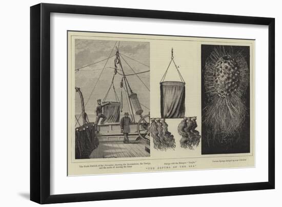 The Depths of the Sea-null-Framed Giclee Print