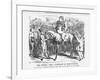 The Derby 1863 - Portrait of the Winner, 1863-John Tenniel-Framed Giclee Print