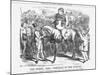 The Derby 1863 - Portrait of the Winner, 1863-John Tenniel-Mounted Giclee Print