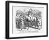 The Derby 1863 - Portrait of the Winner, 1863-John Tenniel-Framed Giclee Print