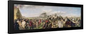 The Derby Day (1856), 1893-94-William Powell Frith-Framed Giclee Print