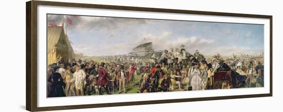 The Derby Day (1856), 1893-94-William Powell Frith-Framed Giclee Print