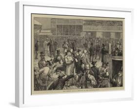 The Derby Day, a Sketch in the Betting Ring-Edward Frederick Brewtnall-Framed Giclee Print