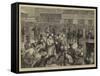 The Derby Day, a Sketch in the Betting Ring-Edward Frederick Brewtnall-Framed Stretched Canvas