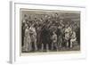 The Derby Day, Betting at Epsom, the Outsiders-Charles Green-Framed Giclee Print