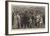 The Derby Day, Betting at Epsom, the Outsiders-Charles Green-Framed Giclee Print