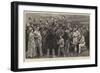 The Derby Day, Betting at Epsom, the Outsiders-Charles Green-Framed Giclee Print