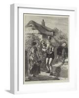 The Derby Day, on the Road to Epsom-null-Framed Giclee Print