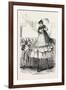 The Derby Day, Scenes by the Roadside and on the Downs: Crinoline on Stilts. Uk, 1860-null-Framed Giclee Print