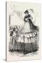 The Derby Day, Scenes by the Roadside and on the Downs: Crinoline on Stilts. Uk, 1860-null-Stretched Canvas