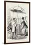 The Derby Day: Scenes by the Roadside and on the Downs: Try Your Lungs, Gentlemen! Uk, 1860-null-Framed Giclee Print