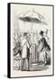 The Derby Day: Scenes by the Roadside and on the Downs: Try Your Lungs, Gentlemen! Uk, 1860-null-Framed Stretched Canvas