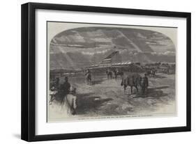 The Derby Day, View of the Course from Near The Corner, Looking Towards the Paddock-Frederick John Skill-Framed Giclee Print