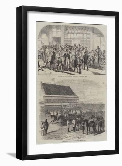 The Derby Day-null-Framed Giclee Print