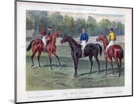 The Derby Favourites, 30 May 1896-John Sturgess-Mounted Giclee Print