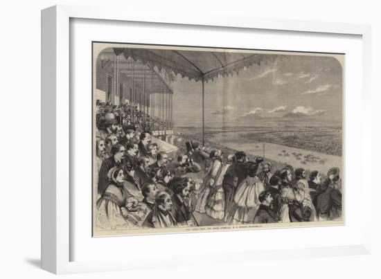 The Derby, from the Grand Stand-Matthew "matt" Somerville Morgan-Framed Giclee Print