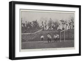 The Derby Goal in Danger-null-Framed Giclee Print