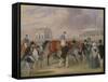 The Derby Pets: the Winner, 1842-James Pollard-Framed Stretched Canvas