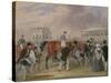 The Derby Pets: the Winner, 1842-James Pollard-Stretched Canvas