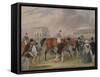 The Derby Pets: the Winner, 1842-James Pollard-Framed Stretched Canvas