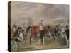 The Derby Pets: the Winner, 1842-James Pollard-Stretched Canvas